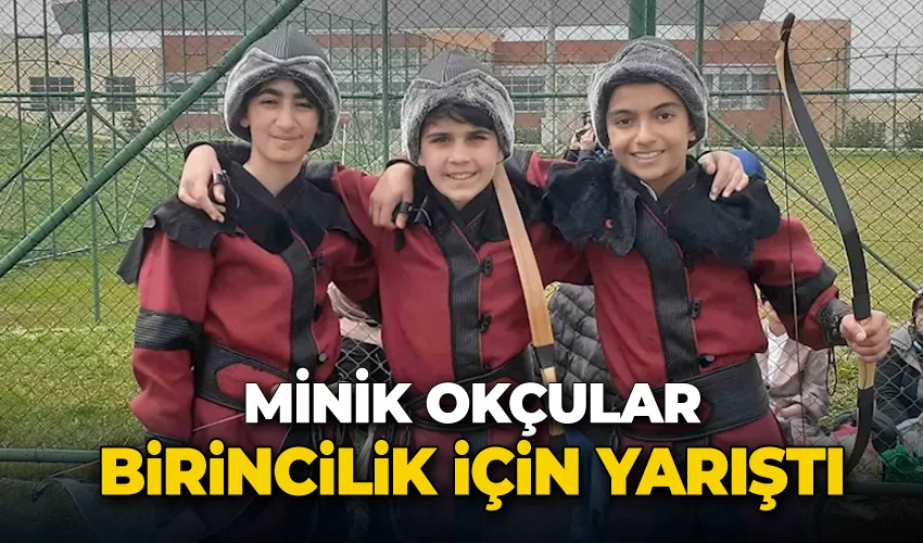 Okullar geleneksel Türk okçuluğunda yarıştı
